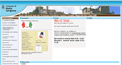 Desktop Screenshot of comune.montecerignone.pu.it
